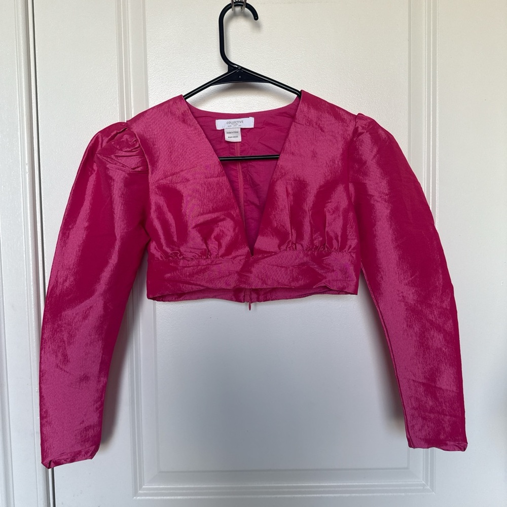 Pink crop top - The Collective Label